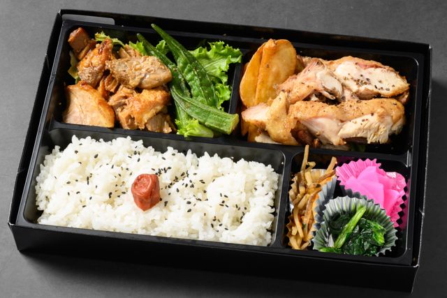 まるよし商店-特性お肉弁当（梅）