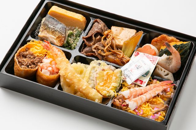 匠和膳 味彩-海老天ぷら＆すき焼き御膳