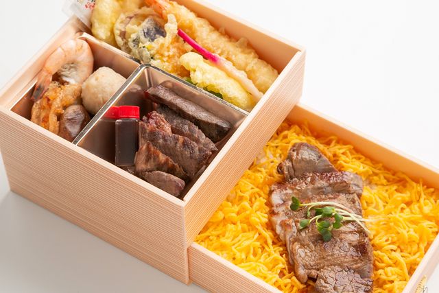 匠和膳 味彩-黒毛和牛ステーキ＆サーロインステーキ重