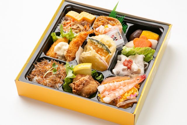 彩り9升御膳 扇