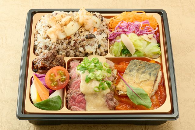 TATEOKA TAKESHI（垂水店）-牛赤身と鯖のポワレ 魚介類の炊き込みご飯 バーニャカウダ