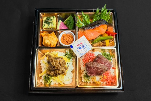 味噌漬屋～MISODUKE-YA～-信州〜Shinsyu〜銀鮭味噌漬けとミニステーキ牛しぐれ
