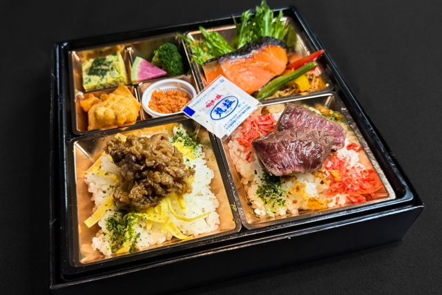 味噌漬屋～MISODUKE-YA～-信州〜Shinsyu〜銀鮭味噌漬けとミニステーキ牛しぐれ