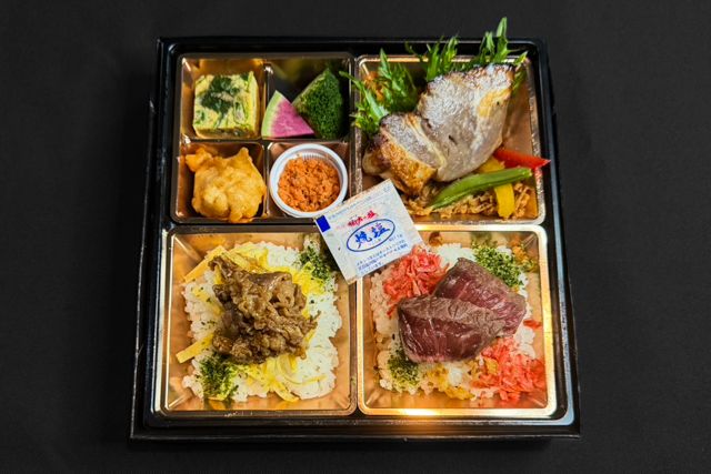 味噌漬屋～MISODUKE-YA～-信州〜Shinsyu〜三元豚味噌漬けと牛ミニステーキ牛しぐれ御膳