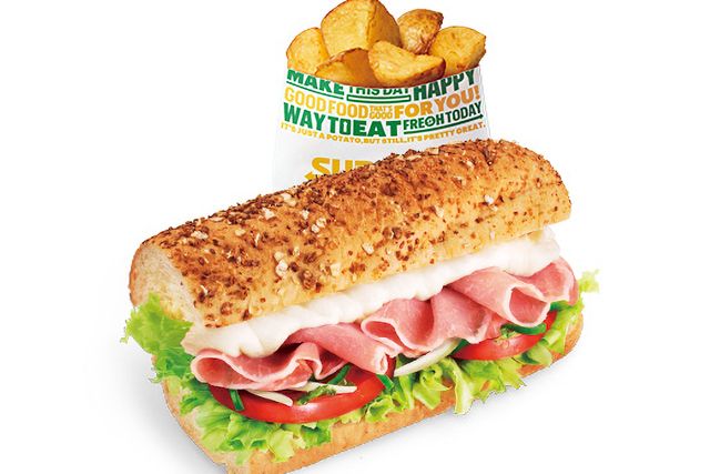 サブウェイ（ヨコハマベイサイド本店）-生ハム＆マスカルポーネ ポテト（S）セット