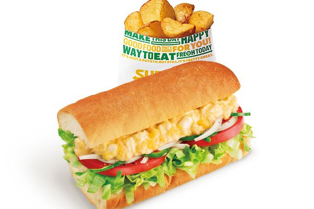 サブウェイ（ヨコハマベイサイド本店）-たまご  ポテト（S）セット