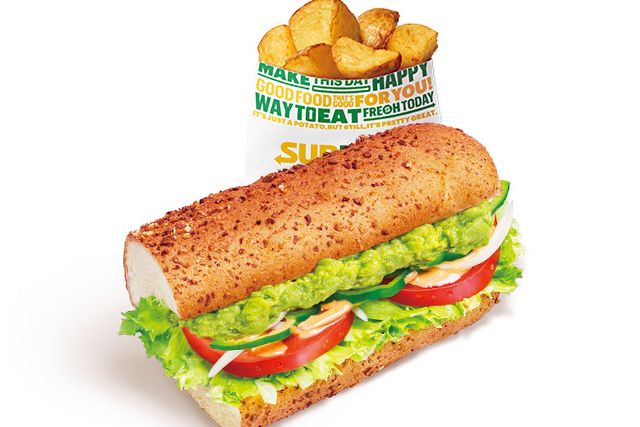 サブウェイ（ヨコハマベイサイド本店）-アボカドベジー ポテト（S）セット