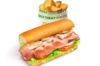 サブウェイ（新宿西口ハルク店）-アメリカンクラブハウス ポテト（S）セット