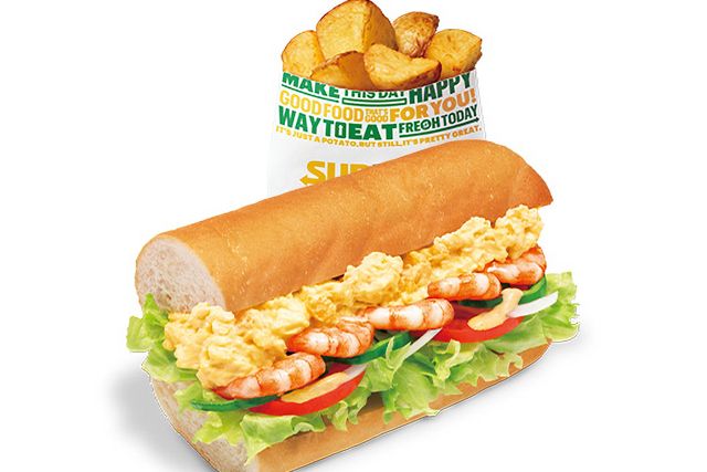 サブウェイ（大鳥居店）-えびたま ポテト（S）セット