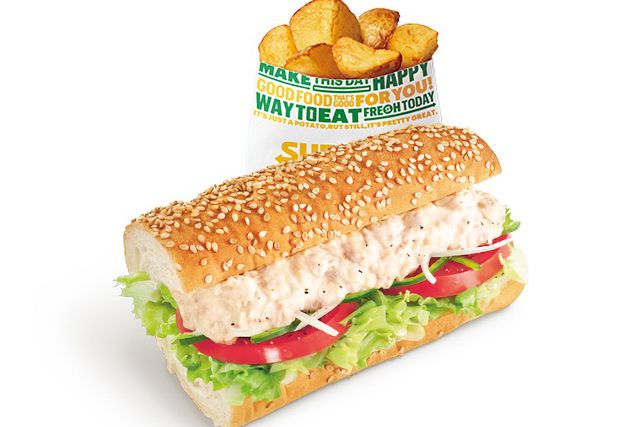 サブウェイ（大鳥居店）-ツナ ポテト（S）セット