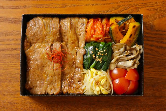 一塊之肉（栃木店）-牛カルビ焼肉飯