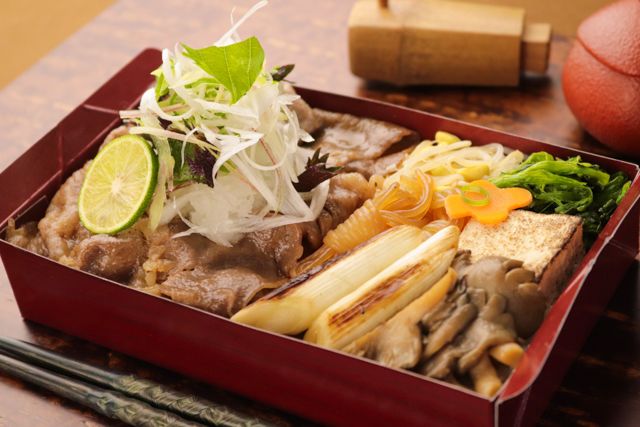 一枚之肉（栃木店）-さっぱり！黒毛和牛おろし牛しゃぶ重