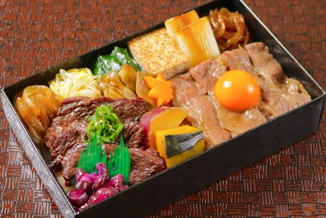 一枚之肉（栃木店）-黒毛和牛すき焼きとハラミ焼肉特撰重