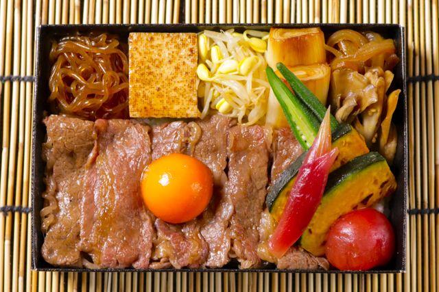 一枚之肉（栃木店）-【夏季限定】 黒毛和牛夏野菜すき焼き重