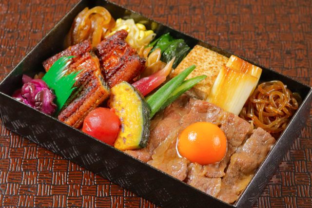 一枚之肉（栃木店）-【夏季限定】 黒毛和牛夏野菜すき焼きと鰻の贅沢重