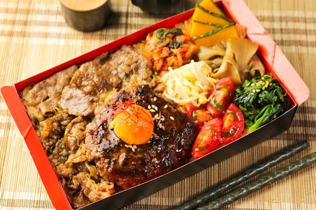 一塊之肉（愛知店）-ハンバーグと牛カルビ焼肉飯