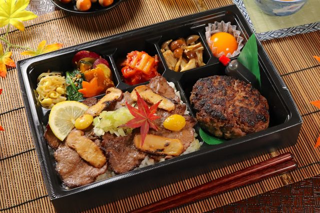 一塊之肉（愛知店）-【秋季限定】ねぎ塩牛タンとハンバーグ弁当