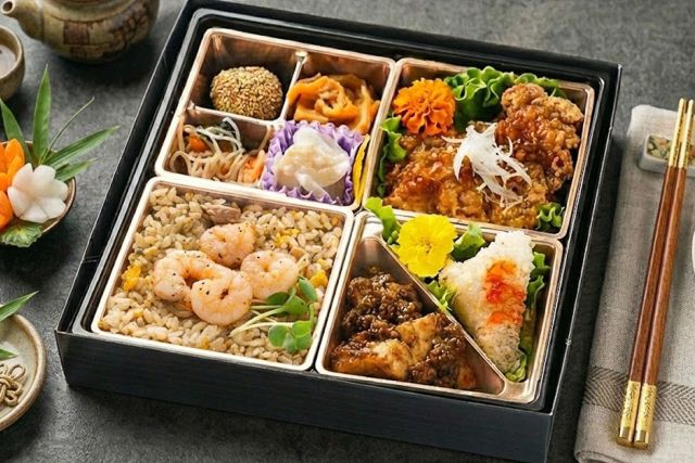 四川 style 秦（しん）-【熨斗対応可】芙蓉（ふよう）〜海老炒飯と油淋鶏と四川麻婆豆腐〜