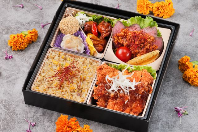 四川 style 秦（しん）-【熨斗対応可】青龍～特製炒飯と黒毛牛ステーキのXO醤ソースと油淋鶏と黒酢酢豚～