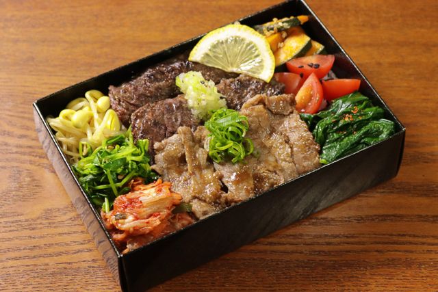 カウンター焼肉まるやま（東京店）-赤身のまるやま（タレカルビ＆塩ハラミ）