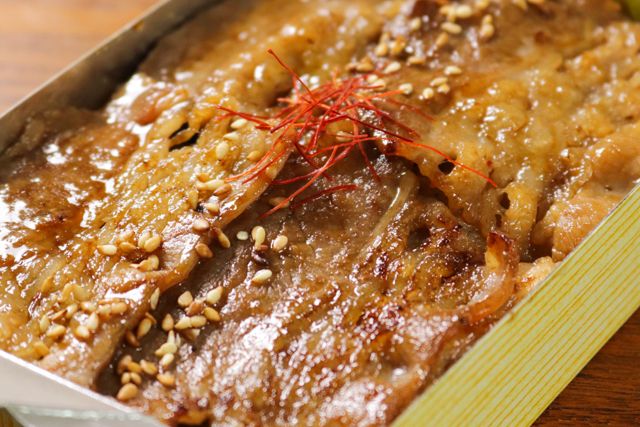 一塊之肉（大阪店）-牛カルビ焼肉重