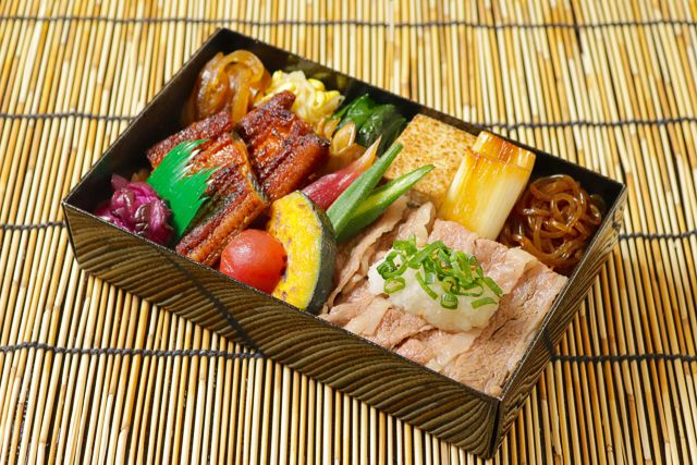 一枚之肉（大阪店）-【夏季限定】 黒毛和牛夏野菜おろし牛しゃぶと鰻の贅沢重
