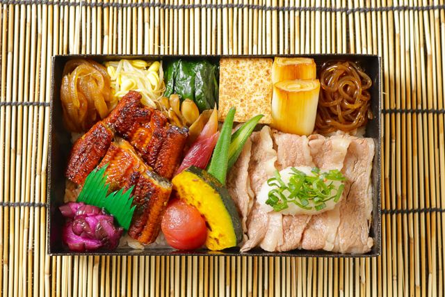 一枚之肉（大阪店）-【夏季限定】 黒毛和牛夏野菜おろし牛しゃぶと鰻の贅沢重