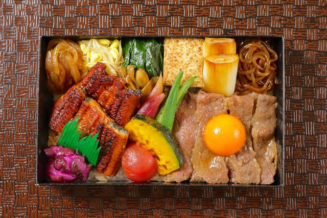 一枚之肉（大阪店）-【夏季限定】 黒毛和牛夏野菜すき焼きと鰻の贅沢重