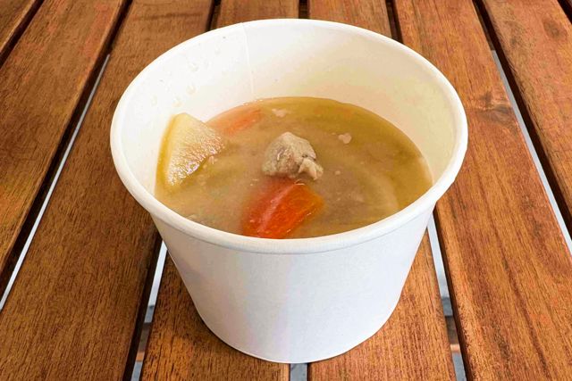 とんかつ檍のカレー屋 いっぺこっぺ西岡店-みそ汁