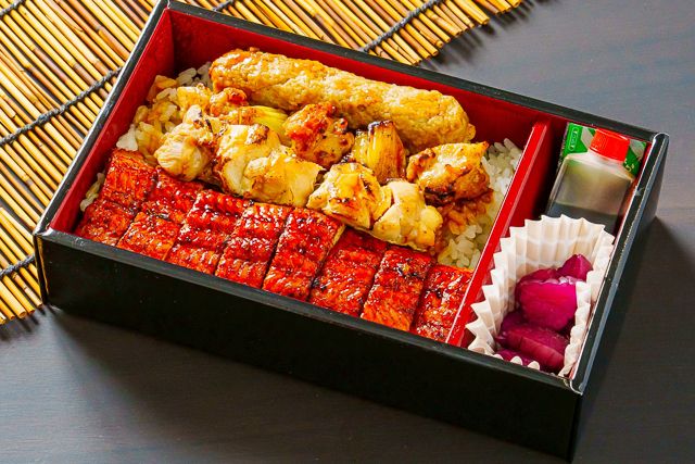 鰻のきくち-特上鰻と焼き鳥弁当