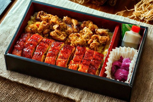 鰻のきくち-鰻と肝焼きスタミナ弁当