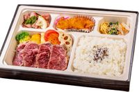 肉福庵-厳選牛ハラミ焼ステーキ弁当
