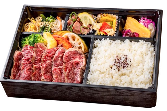 肉福庵-厚切りハラミステーキ弁当