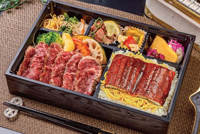 肉福庵-うな弁～鰻の蒲焼きと、ハラミステーキ弁当～