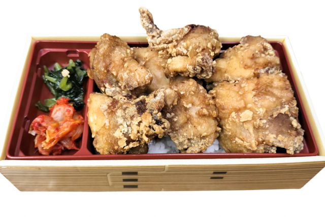 厳選肉弁 心-唐揚げ重