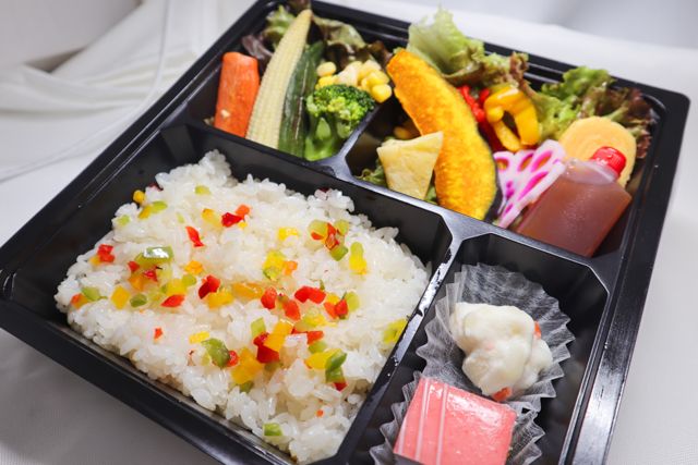 洋食 出水-10種野菜の彩り弁当