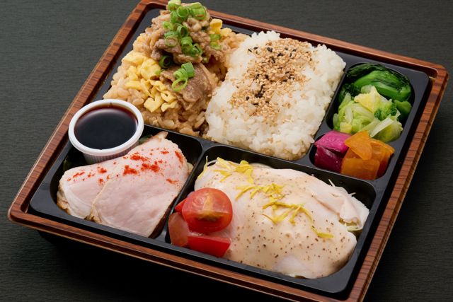 苑囿（香川店）-厳選ポークと牛焼肉弁当