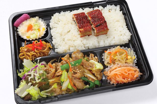 焼肉弁当からいや-牛プルコギ×うなぎ弁当（OU）