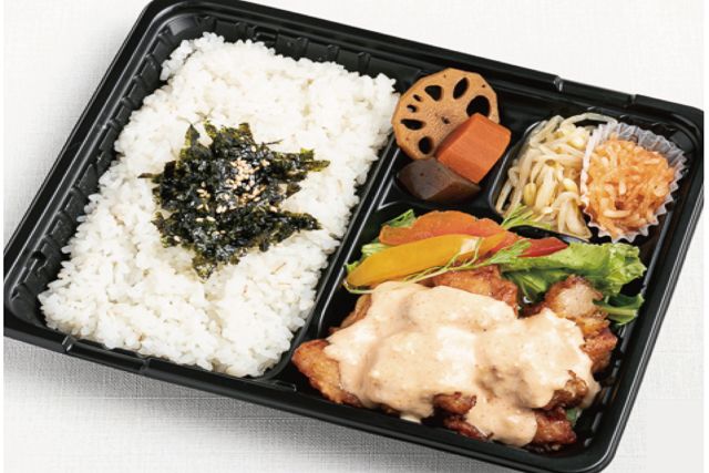 焼肉弁当からいや-明太子チキン南蛮弁当（D）