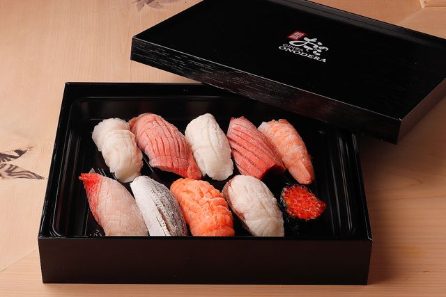 鮨 銀座おのでら 冷凍鮨 10貫セット