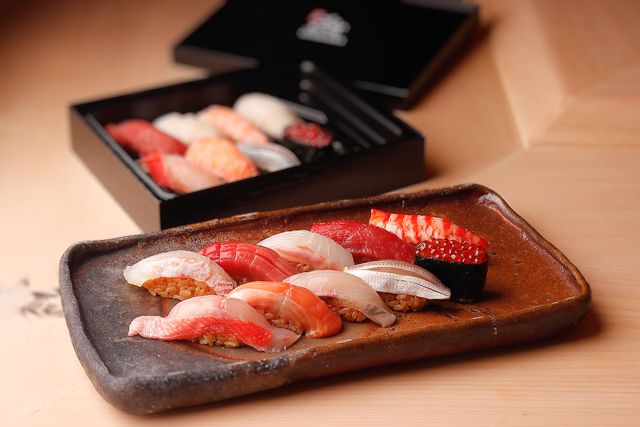 鮨 銀座おのでら-鮨 銀座おのでら 冷凍鮨 10貫セット