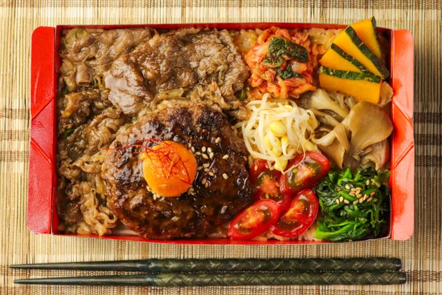 一塊之肉（香川店）-ハンバーグと牛カルビ焼肉飯