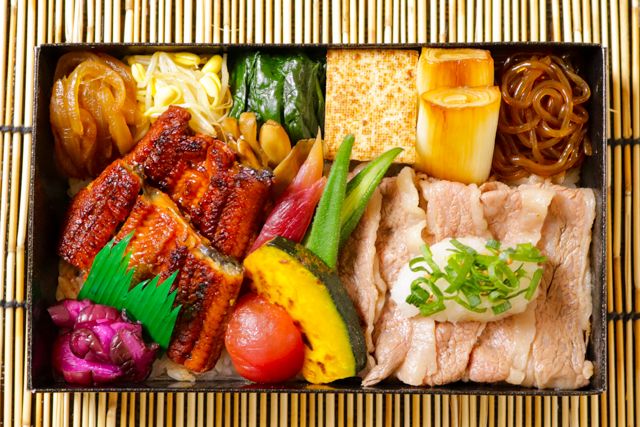 一枚之肉（香川店）-【夏季限定】黒毛和牛夏野菜おろし牛しゃぶと鰻の贅沢重