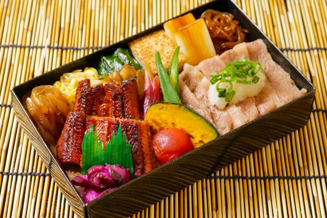 一枚之肉（香川店）-【夏季限定】黒毛和牛夏野菜おろし牛しゃぶと鰻の贅沢重