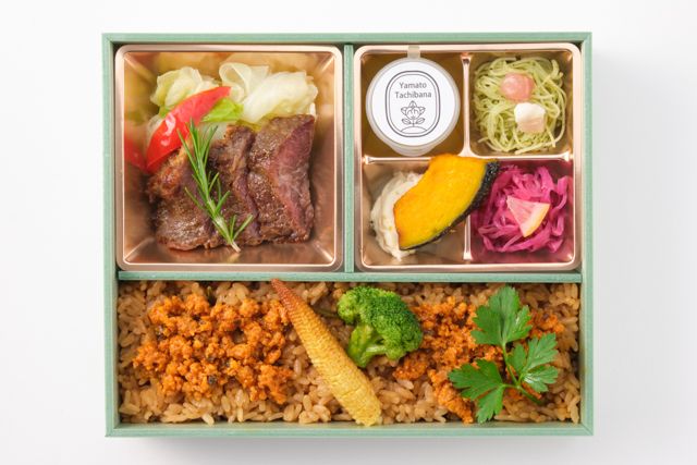 奈良イタリアン Lega'（岩槻店）-【Wakakusa】牛ロースステーキ ～大和橘の塩こうじソース～