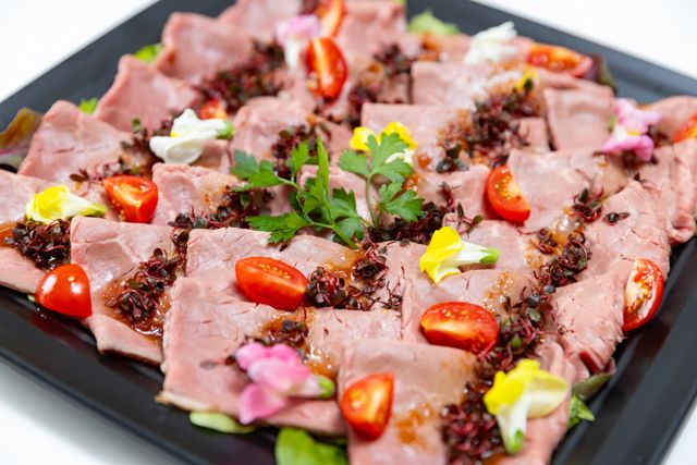 ローストビーフ 和風ソース