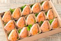 フィンガーフード14品＋極上握り寿司45貫 握り寿司付き彩紙箱 SUSHISAKURA