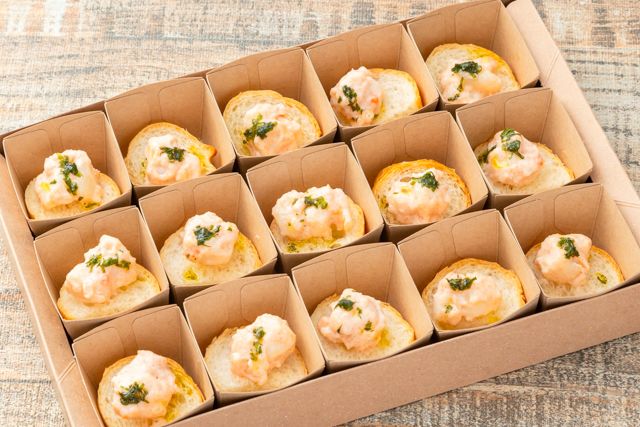 SUSHI＆FINGERFOOD 彩紙箱〜アヤカミバコ〜DELI（名古屋店）-タラモカナッペ