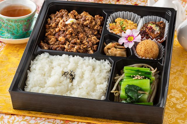 熊猫軒（神戸店）-福猫弁当（麻婆豆腐）