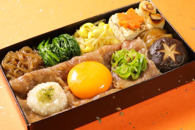 特選すきやきみくに（大阪店）-【黒毛和牛】とろろすき焼き重